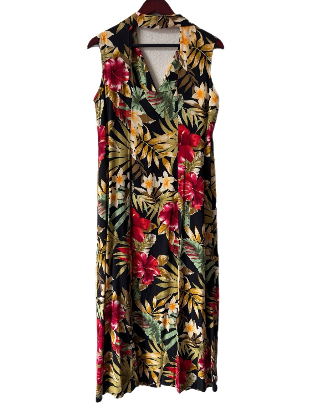 VINTAGE Floral Midi Dress Shirtdress Sz S - Picture 3 of 10